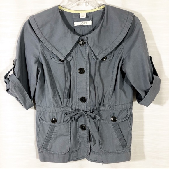 short sleeve utility jacket